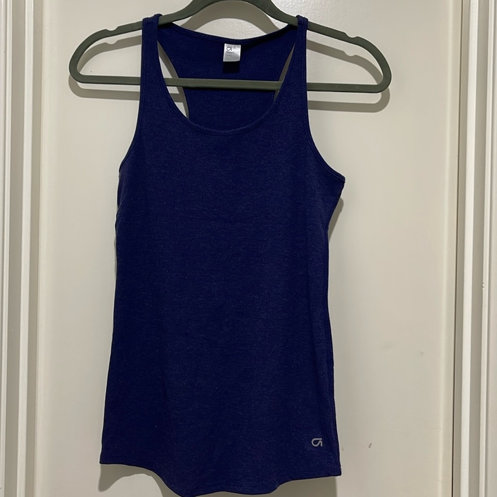 GAPFIT BREATHE WORKOUT TANK TOP BLUE SIZE SMALL